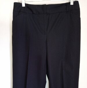 Charter Club black Alison fit ankle length pants women size 4